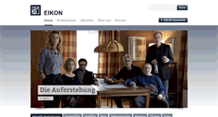 Desktop Screenshot of eikon-film.de