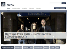 Tablet Screenshot of eikon-film.de